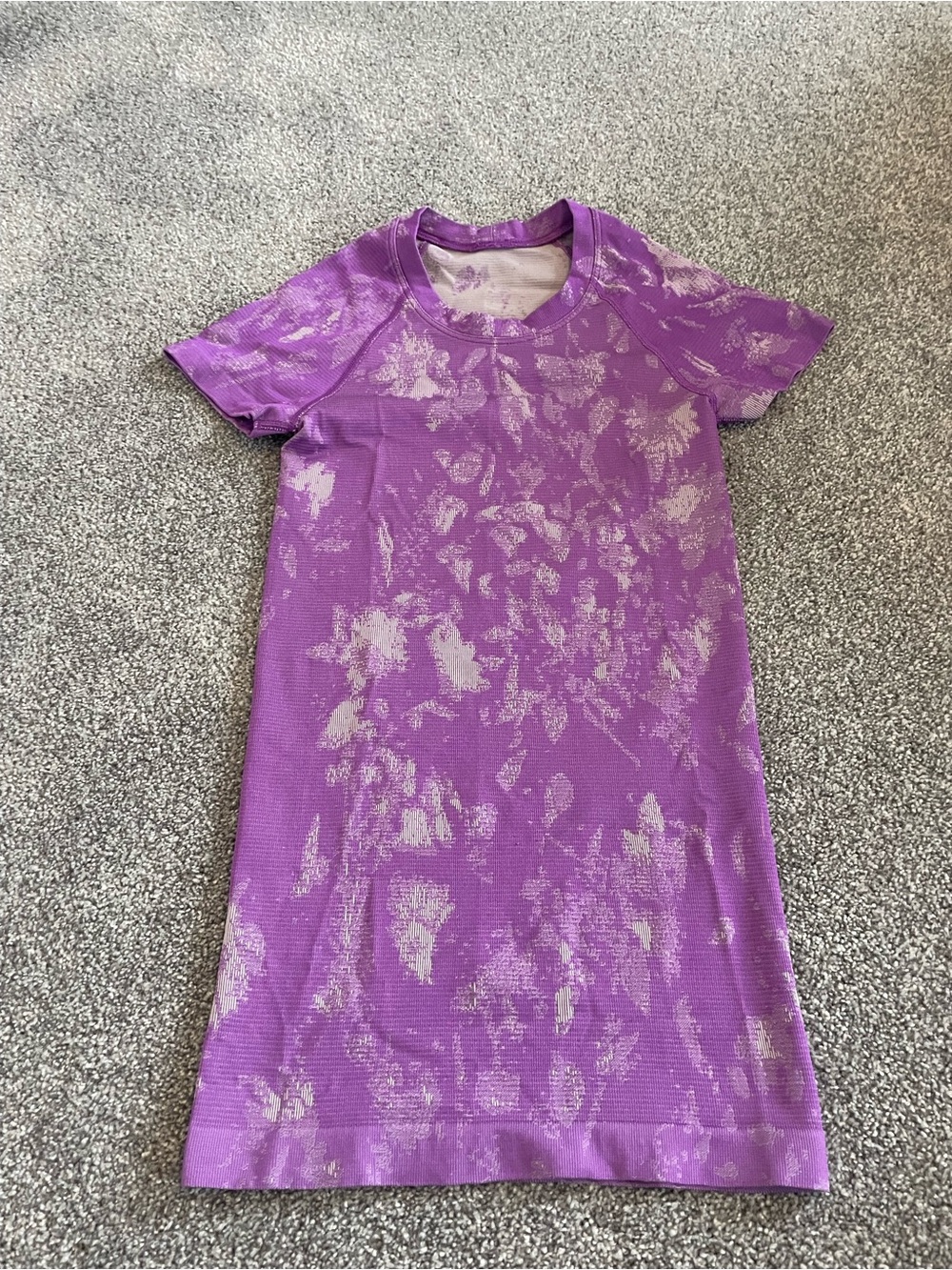 lululemon athletica Purple Short Sleeve Tee